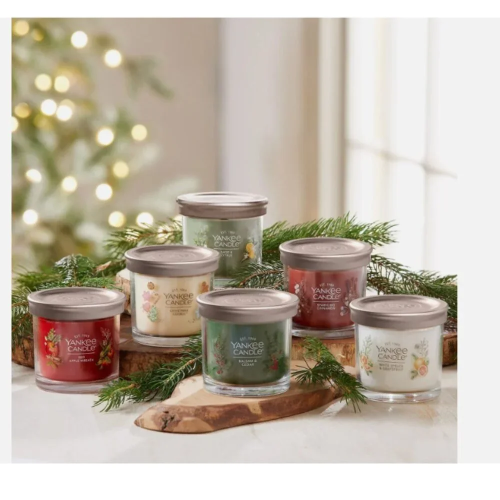 Yankee Candle Holiday Candle Variety, 4.3 Ounce (Pack of 6)